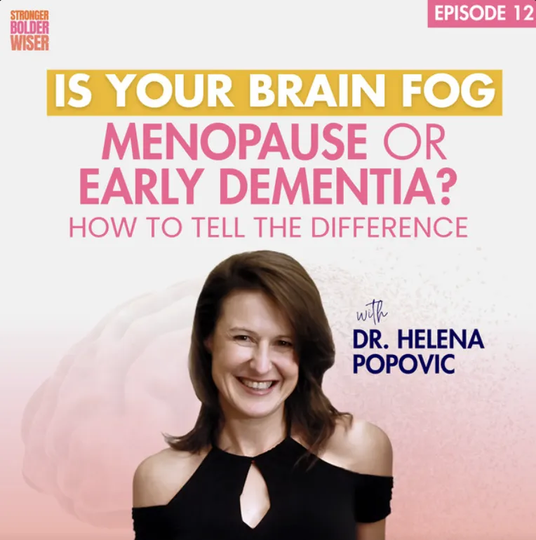Is your Brain Fog Menopause or Early Dementia?