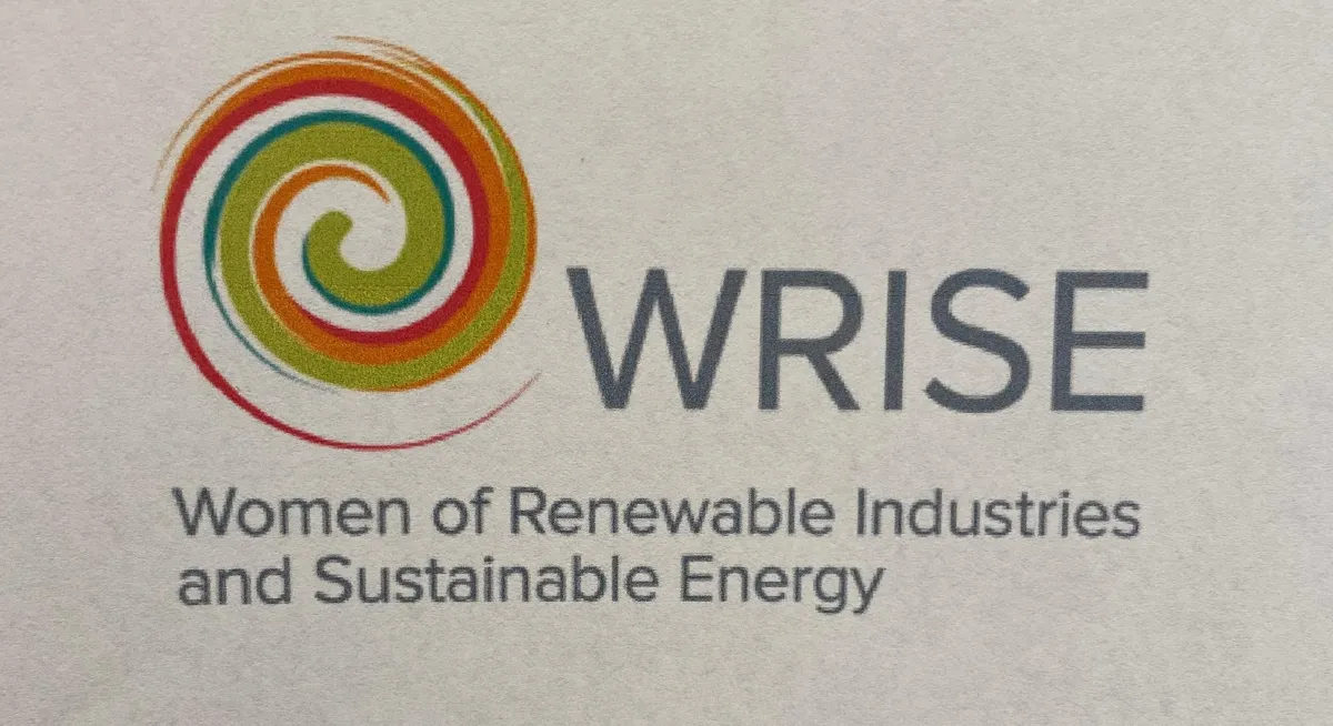 Women of Renewable Industries and Sustainable Energy Logo