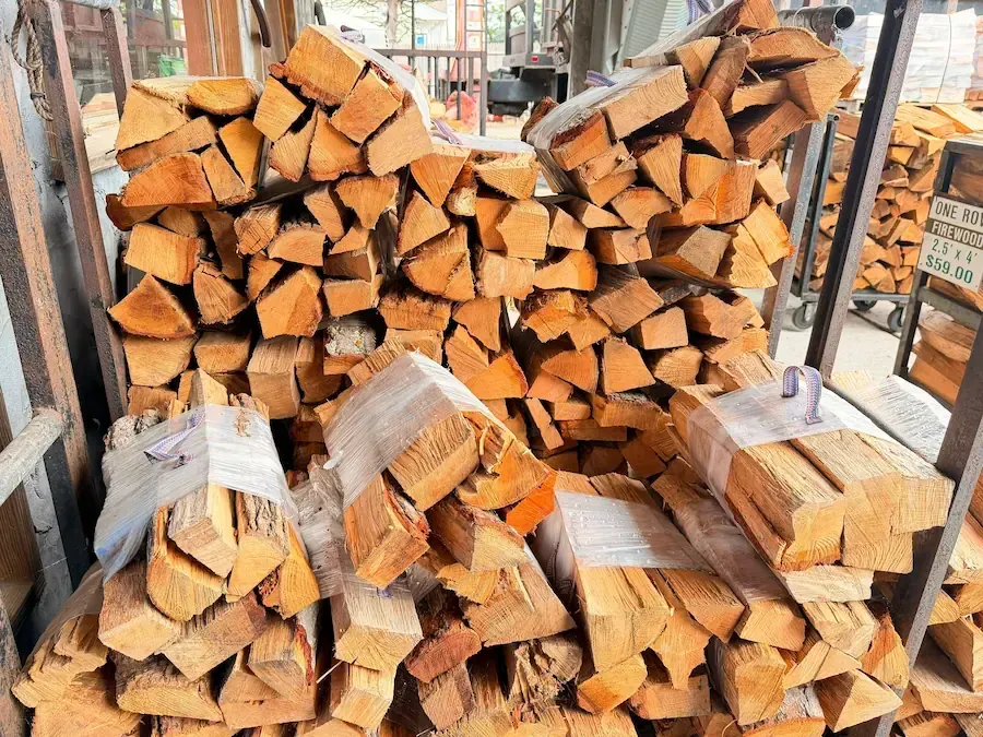 Local firewood logs available for customers across Long Island
