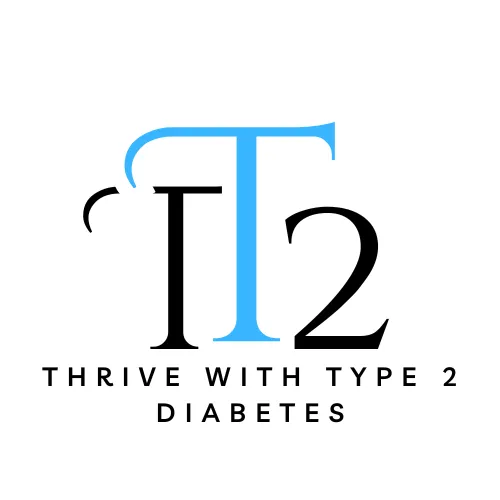 Thrive with Type 2 logo