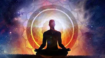 Image illustrating Samadhi The Movie, a film about Awakening. Highlights scenes of meditation, spiritual symbols, and transformative experiences, focusing on the journey towards enlightenment and self-realization.