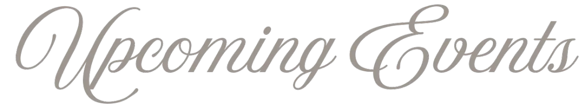 Upcoming Events