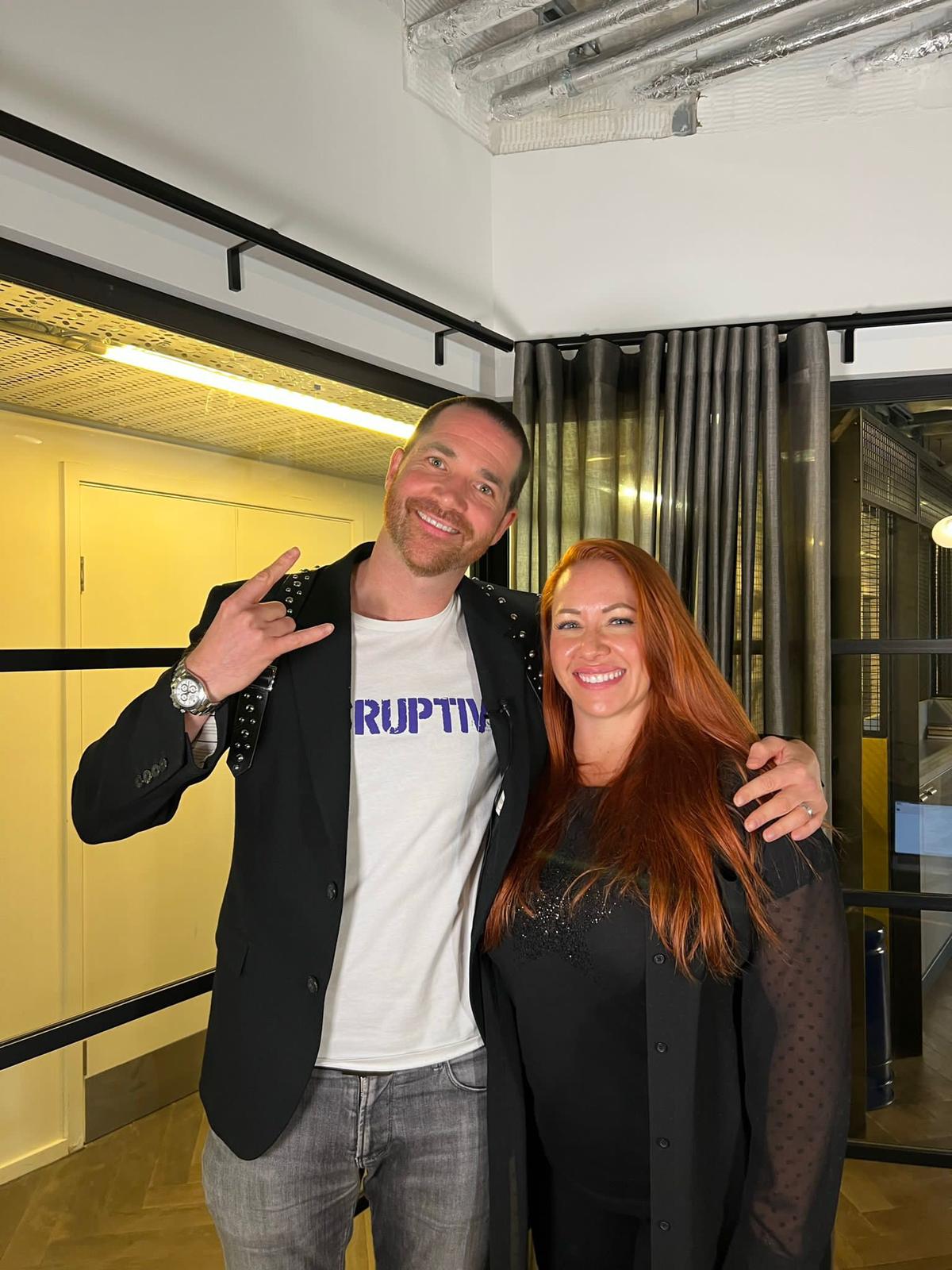 Rob Moore Disruptors Podcast with Rebecca P Fox