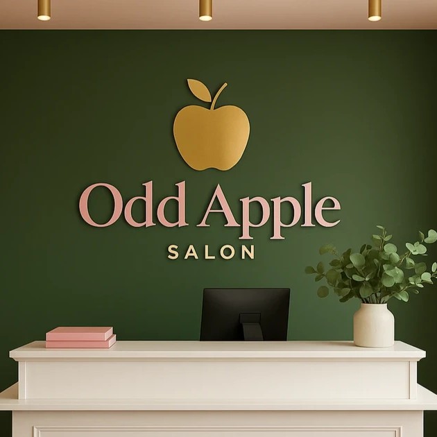 Reception Odd Apple Salon hair salon in Langley Moor, County Durham