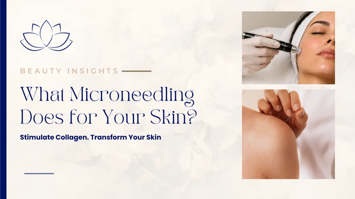  What Microneedling Does for Your Skin