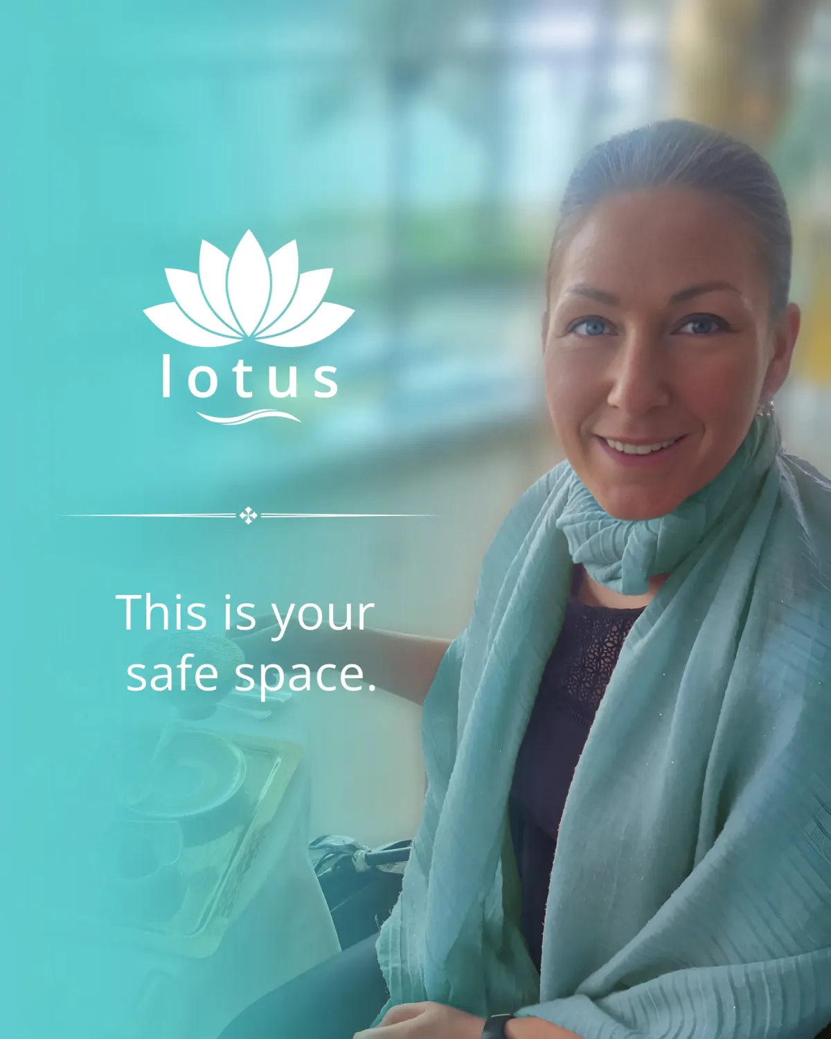 Veronika Bubenickova guiding and supporting women facing breast cancer through Lotus Journey.