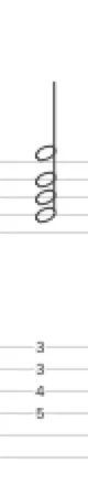 g dur noten und Tabulatur 5
