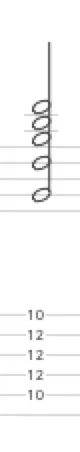 g dur noten und Tabulatur 7