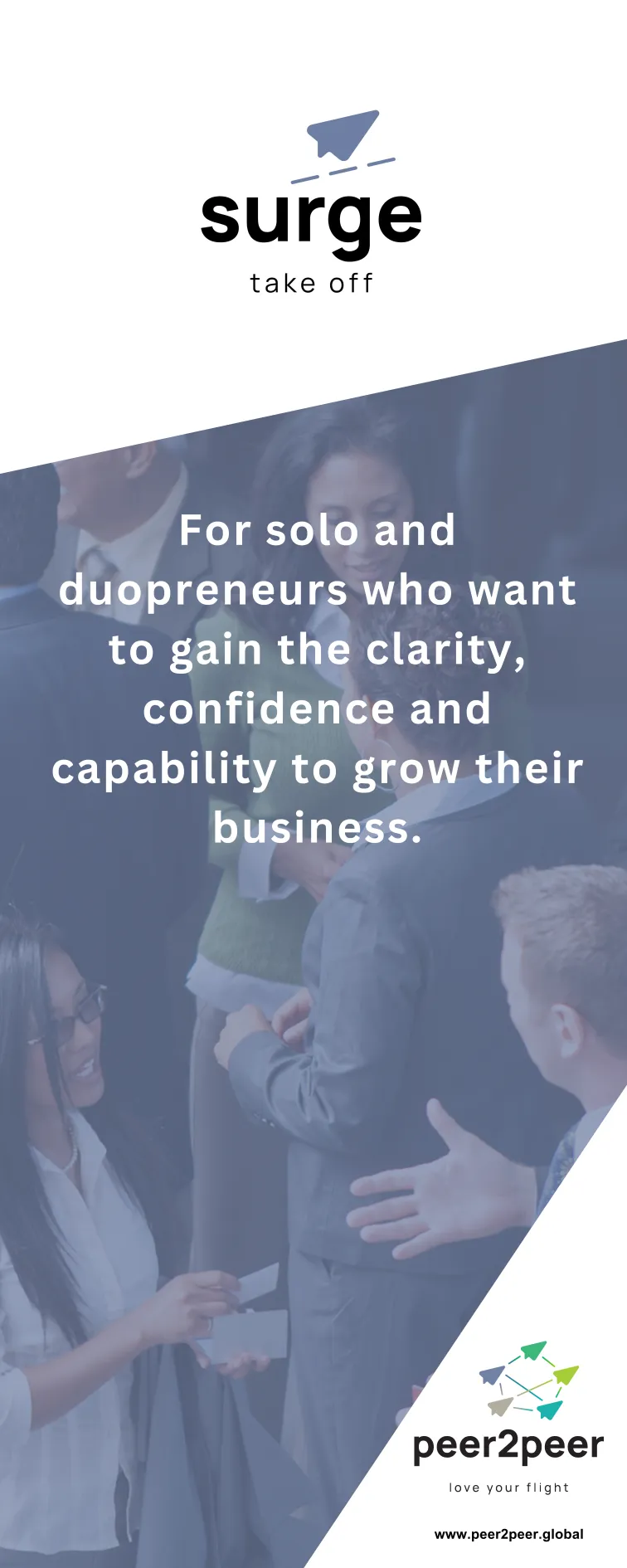 peer2peer surge membership info banner