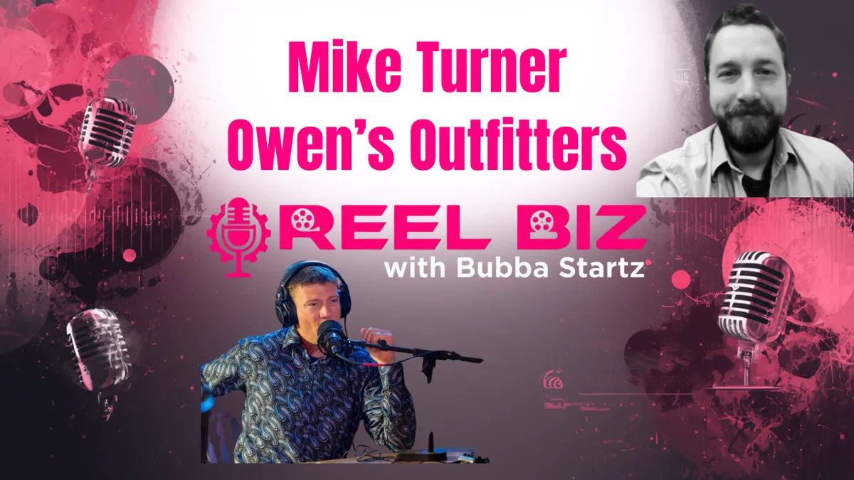 Cover image for REEL BIZ episode featuring Mike Turner of Owen's Outfitters