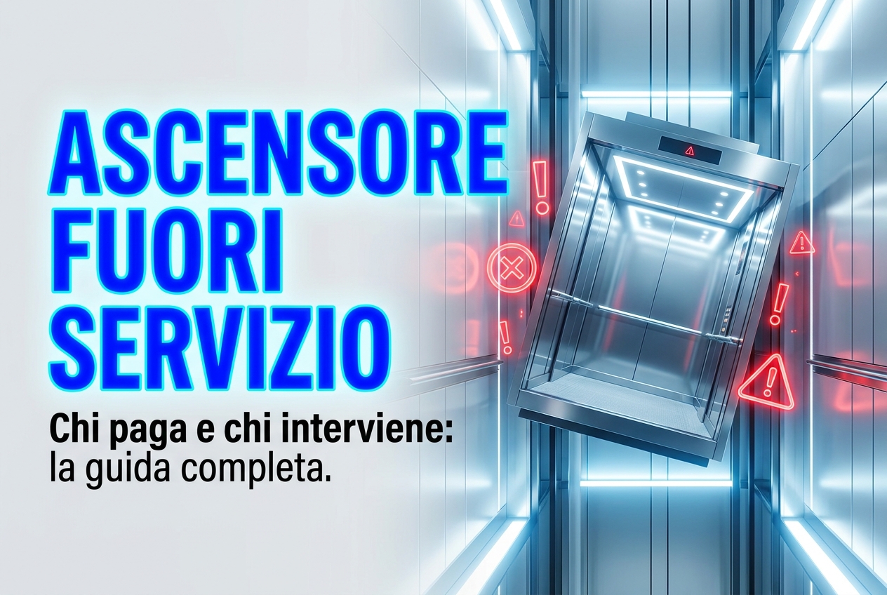 Ascensore guasto in condominio a Bologna: normativa, tempi di intervento e responsabilità dell'amministratore