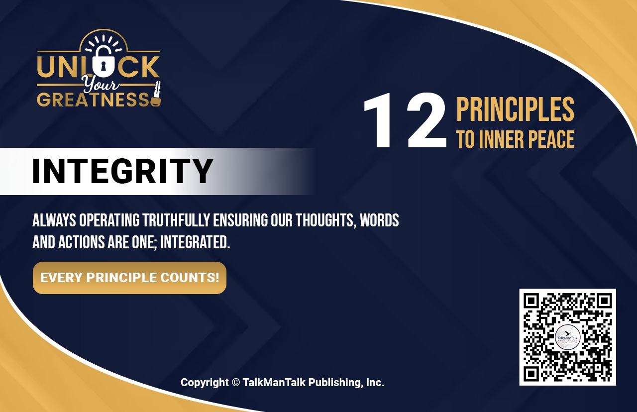 Principle of Integrity