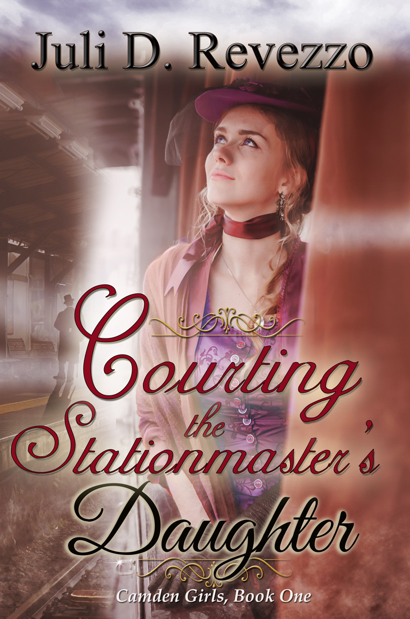 Courting the Stationmaster's Daughter by Juli D. Revezzo, Victorian romance