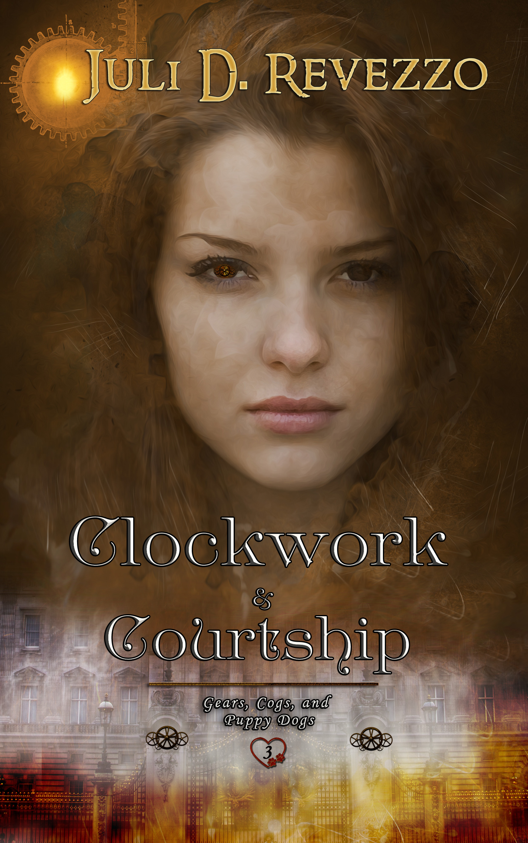 Clockwork and Courtship by Juli D. Revezzo, steampunk romance, Victorian romance, wrong brother romance, heiress working man romance, STEM romance