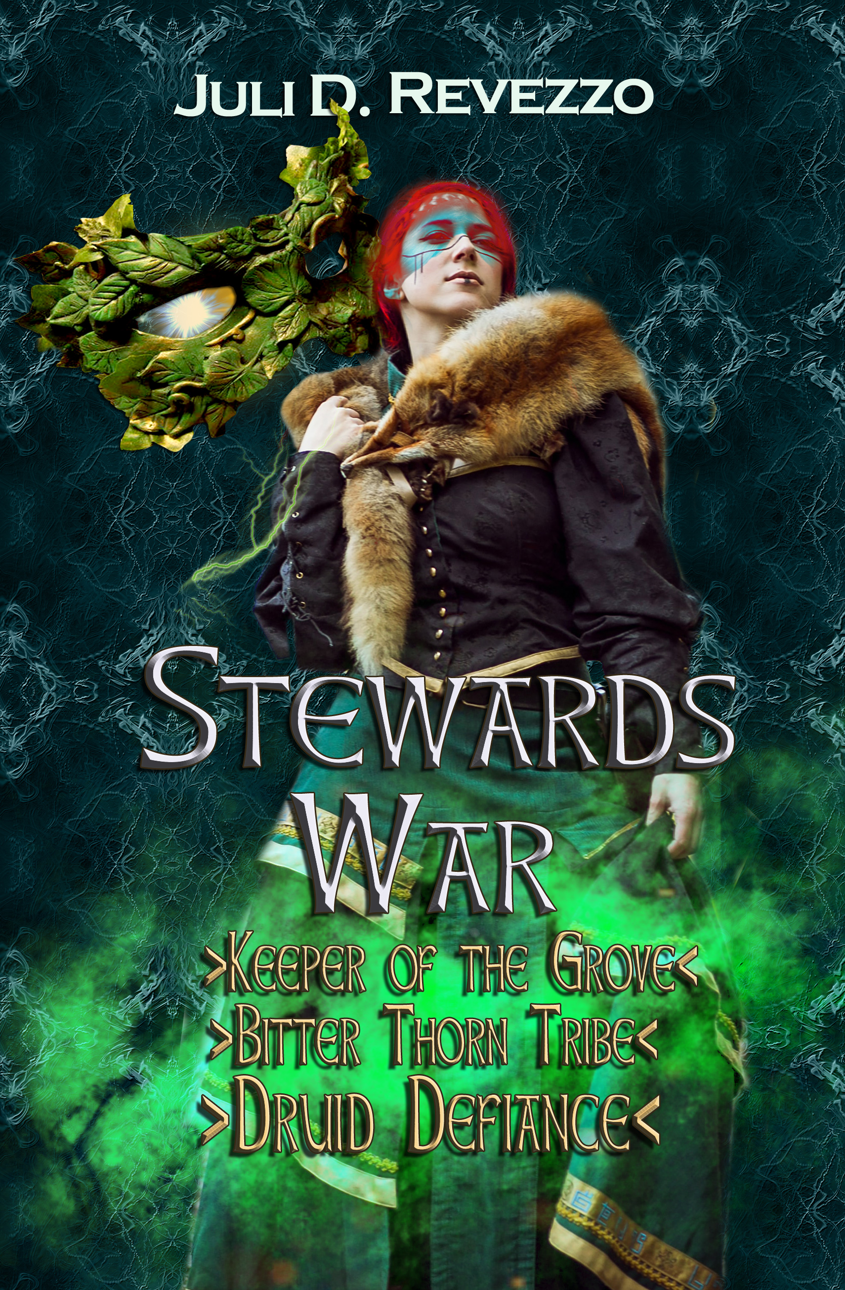 Stewards War Trilogy by Juli D. Revezzo, Fantasy romance, Urban fantasy, druid fantasy, ebook boxed set