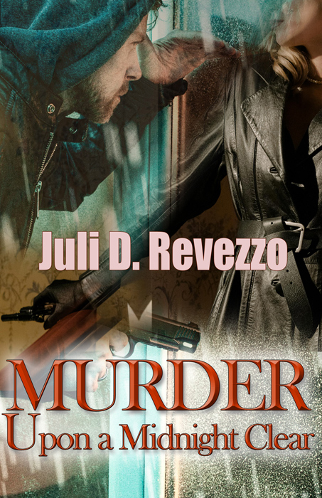 Murder Upon a Midnight Clear by Juli D. Revezzo, romantic suspense, mystery, psychic abilities, Women sleuth
