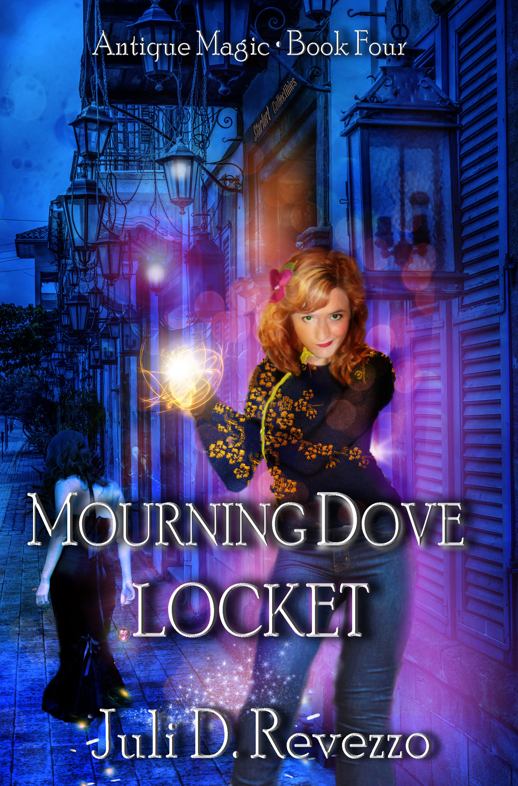 Mourning Dove Locket by Juli D. Revezzo, urban fantasy , witch fantasy