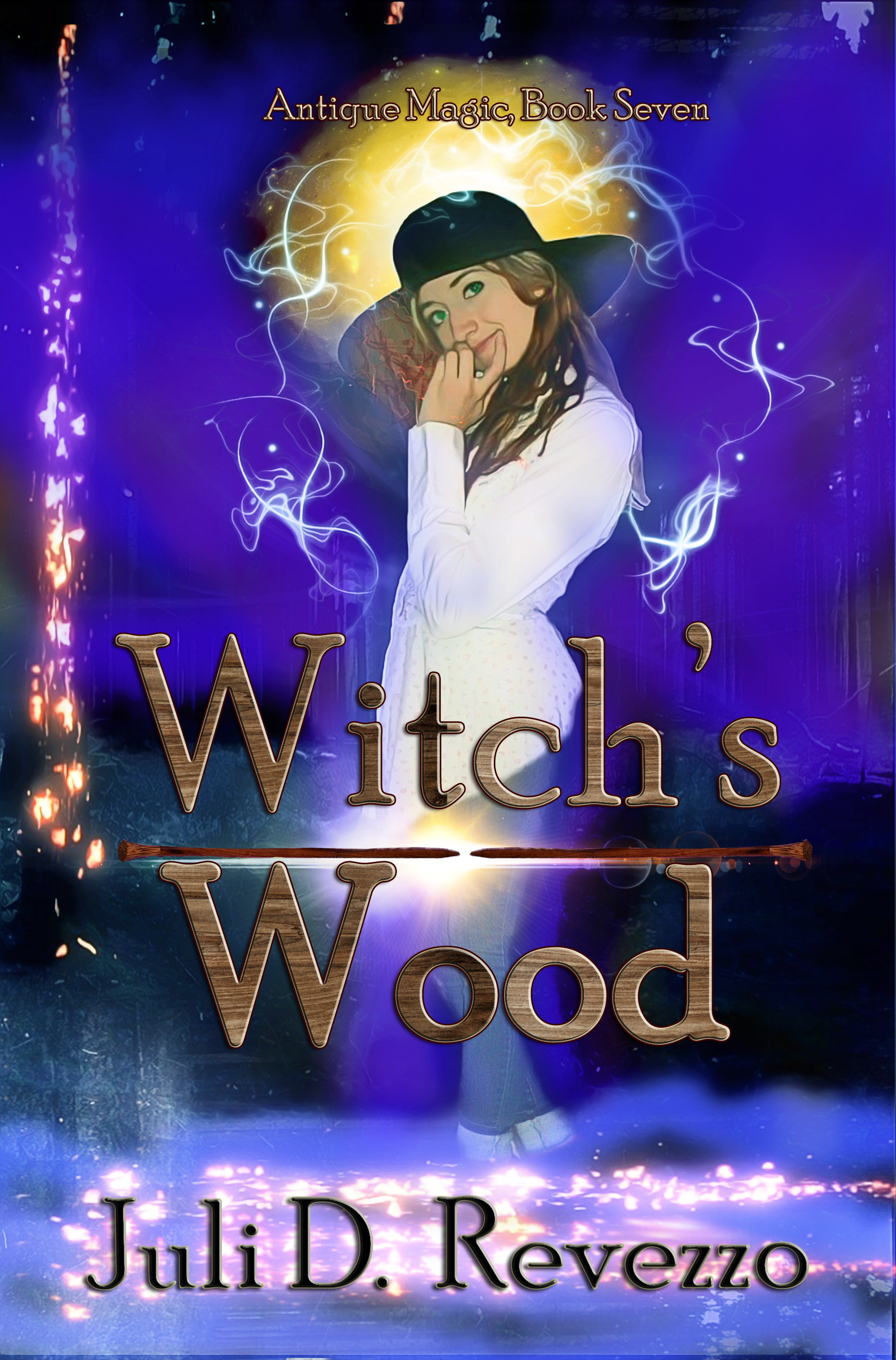 Witch's Wood by Juli D. Revezzo, urban fantasy, witch fantasy
