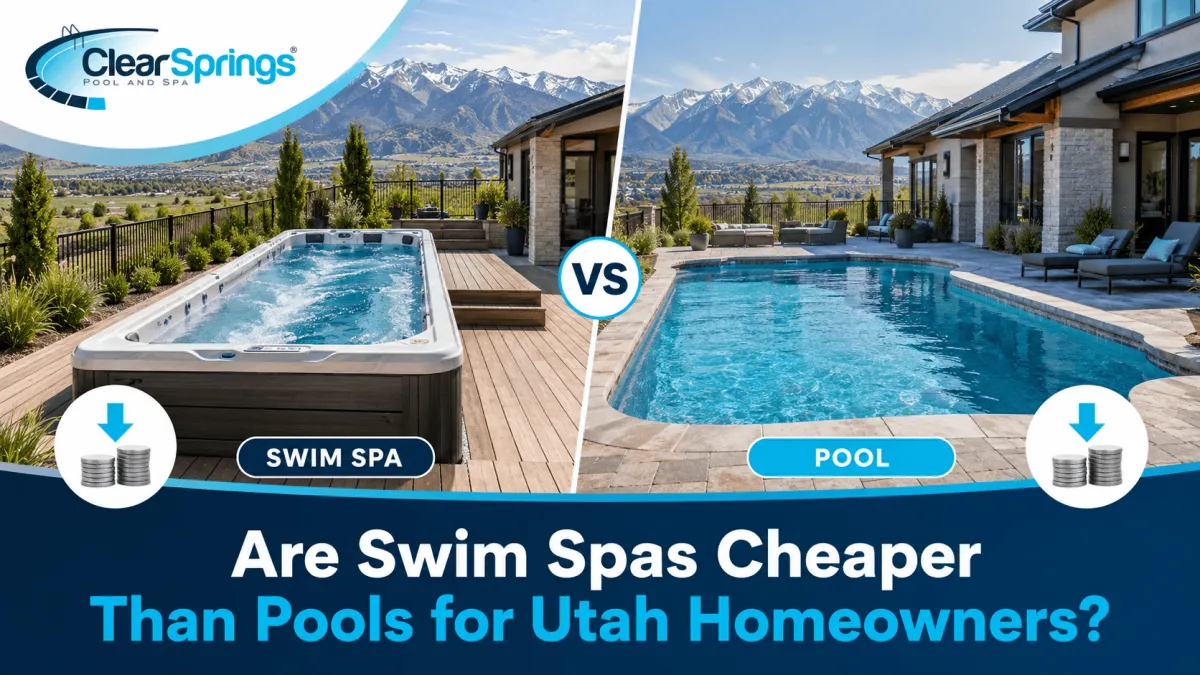Are Swim Spas Cheaper Than Pools for Utah Homeowners?
