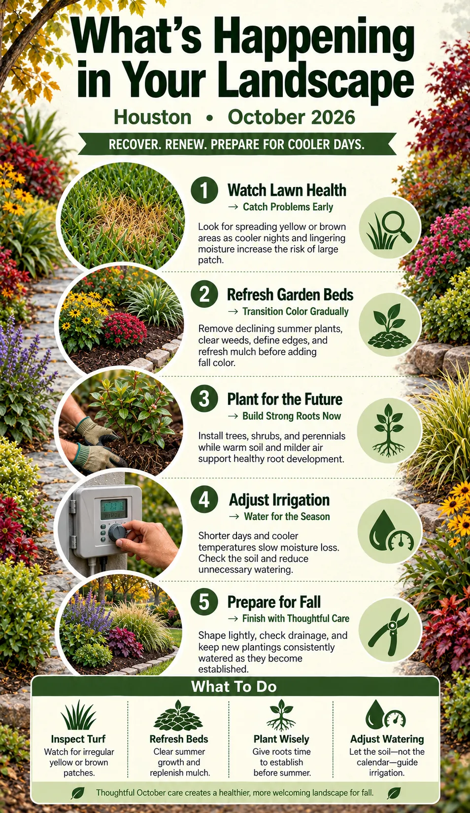 What's Happening in Your Landscape: Houston, October 2026