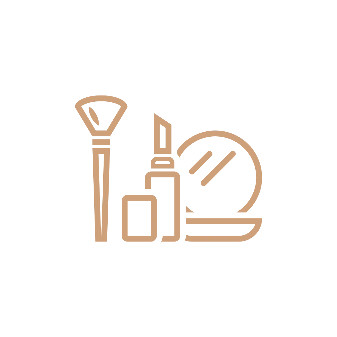 Professional hair and makeup styling included with boudoir session.