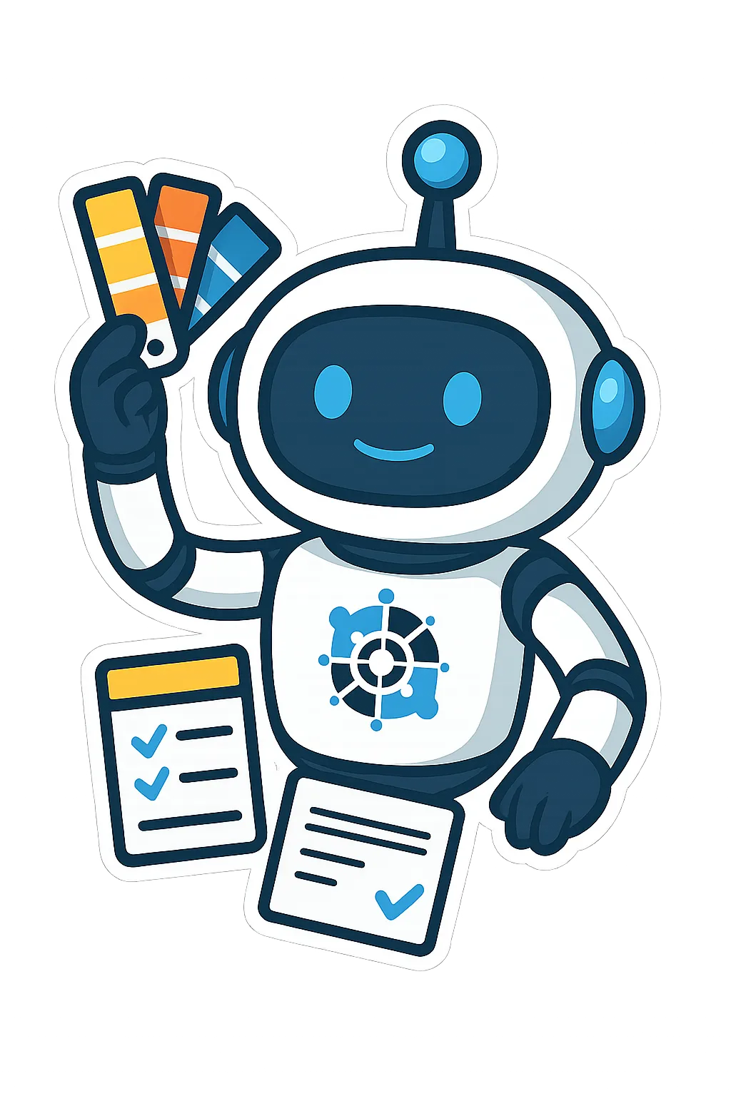 Growth arrow and customer icon showing Omnibookr boosting booked trade jobs
