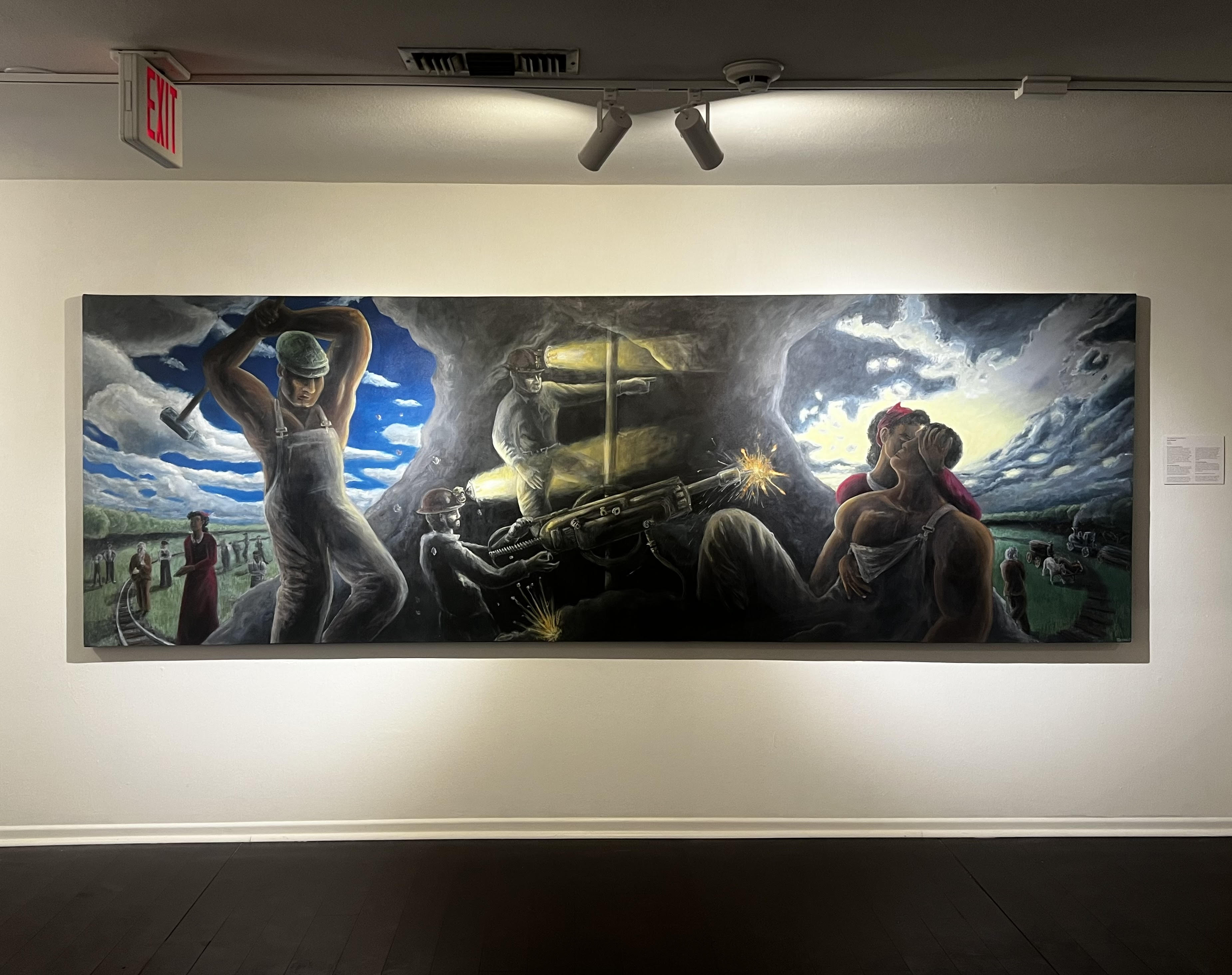 David Reynaud Canvas Work of John Henry
