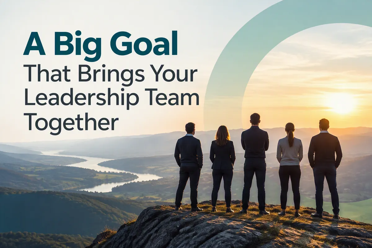 A Big Goal That Brings Your Leadership Team Together