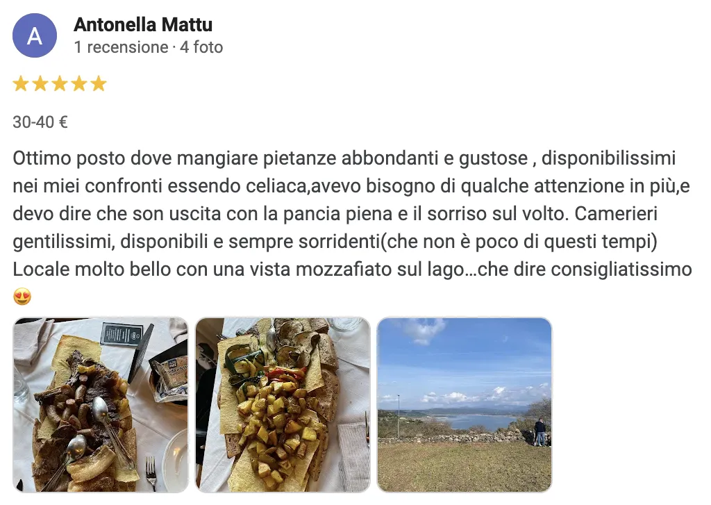 Recensione positiva su Loddo Bistrò