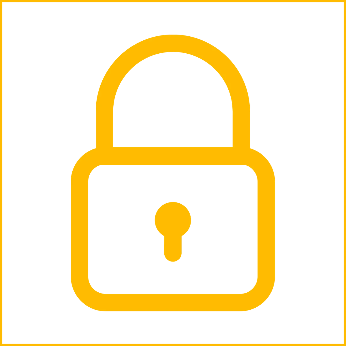 Padlock icon representing private tattoo appointments