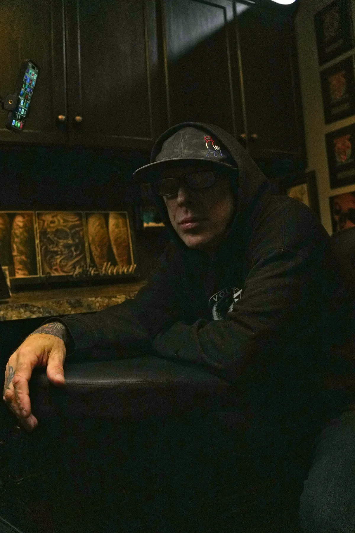 Eric Hooven, tattoo artist at Synergy Tattoo Studio