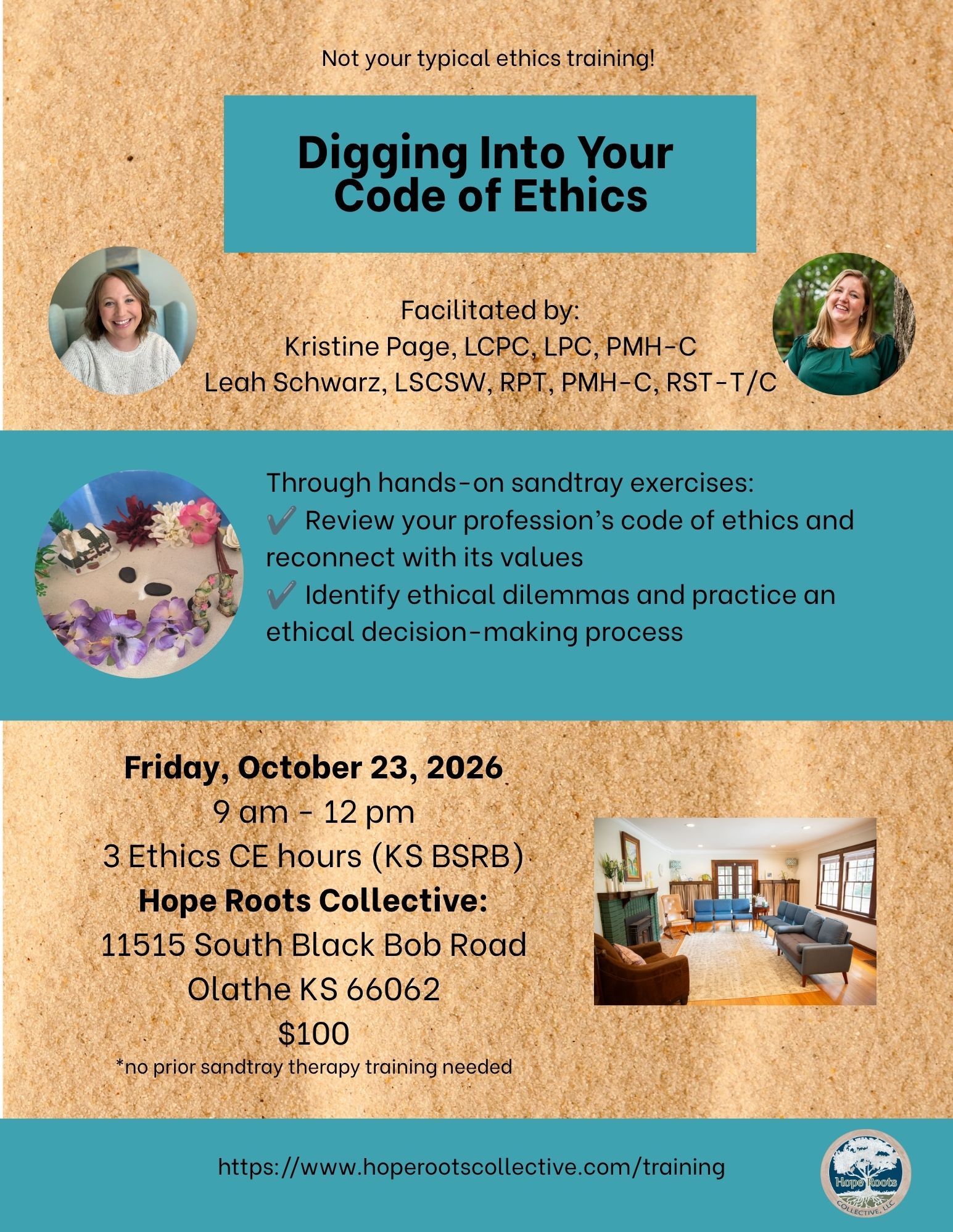 Sandtray therapy, social work code of ethics, counseling code of ethics, mft code of ethics