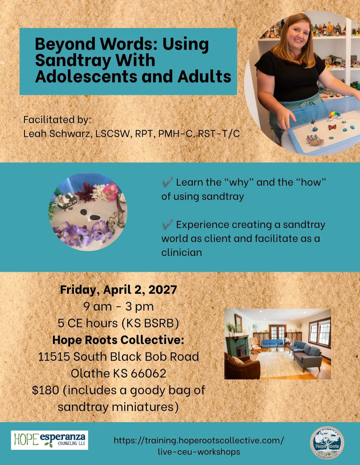 Sandtray Therapy Training, Sandtray Therapy with Adults
