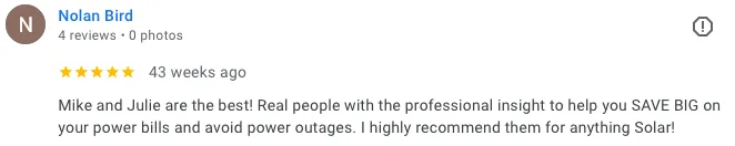 Nolan Bird Ask Solar Mike Review