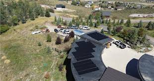 Tesla Solar Panels on a Lake Shore Utah home with post-ITC instant rebate savings by Ask Solar Mike Tesla-certified experts
