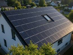 Elegant premium Tesla Solar Roof with sleek black tiles on a luxurious Lehi estate featuring flawless modern architecture and mountain views