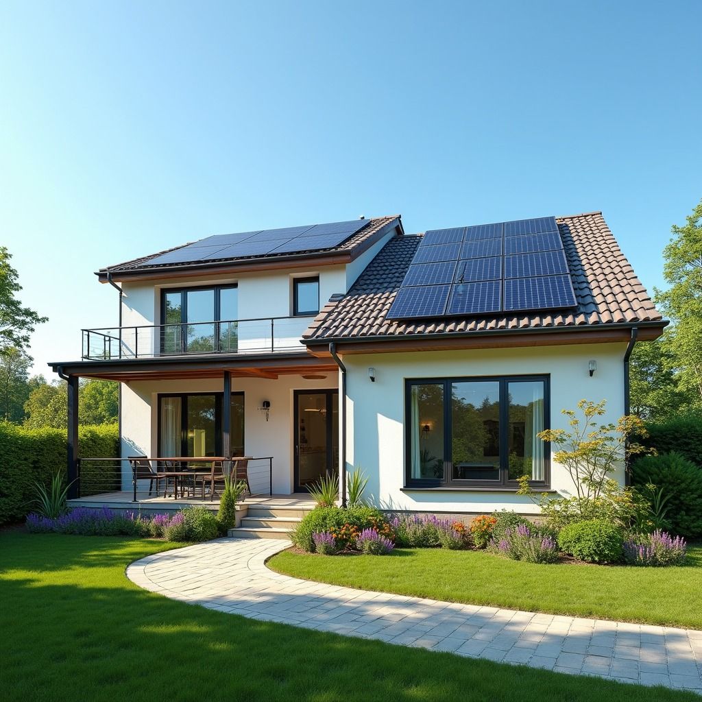 Premium Tesla Solar Roof with sleek black tiles and elegant 2026 black Tesla Solar Panels gracefully installed on a luxurious Sandy estate featuring sophisticated modern architecture and stunning mountain views