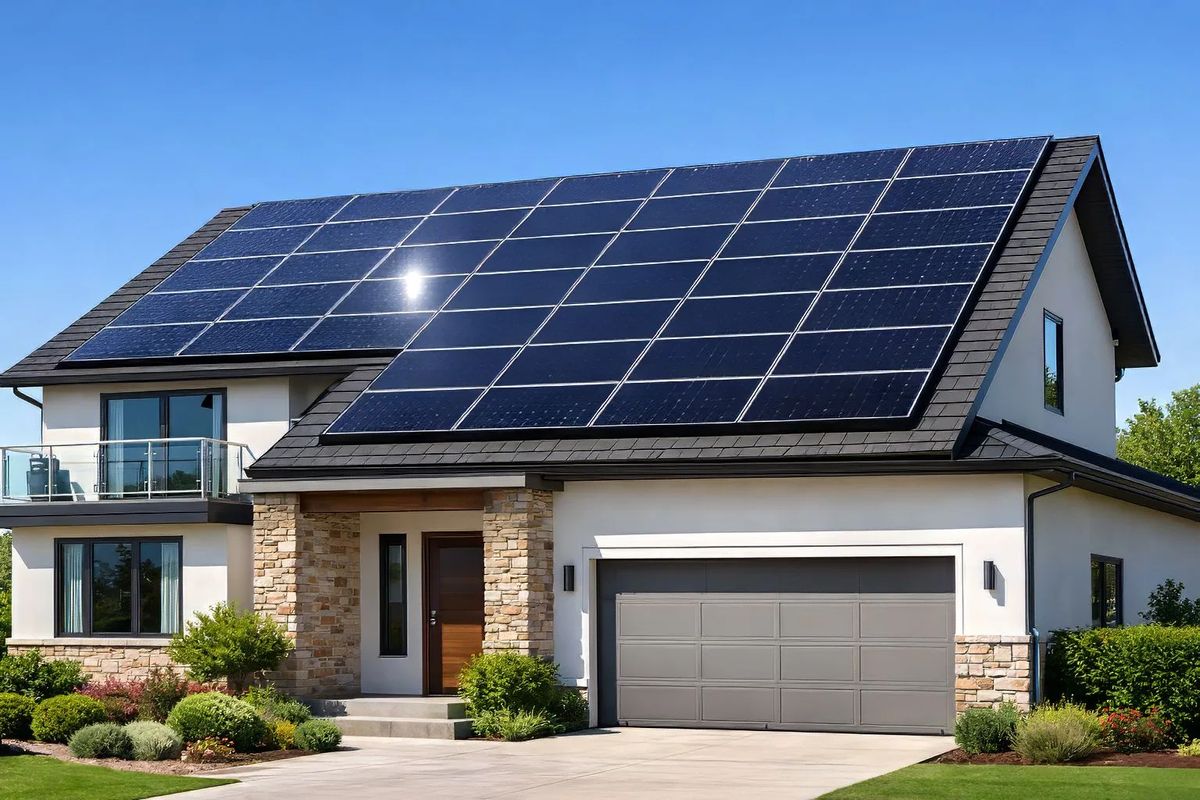 Springville homeowner choosing premium Tesla Solar Roof with sleek black 2026 Tesla Solar Panels. Instant 30% upfront rebates expire July 4, 2026