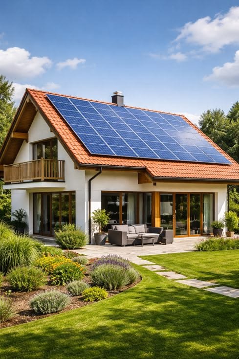 Bountiful home celebrating 2026 Tesla Solar Roof and sleek black Tesla Solar Panels, instant 30% rebates expire July 4 2026