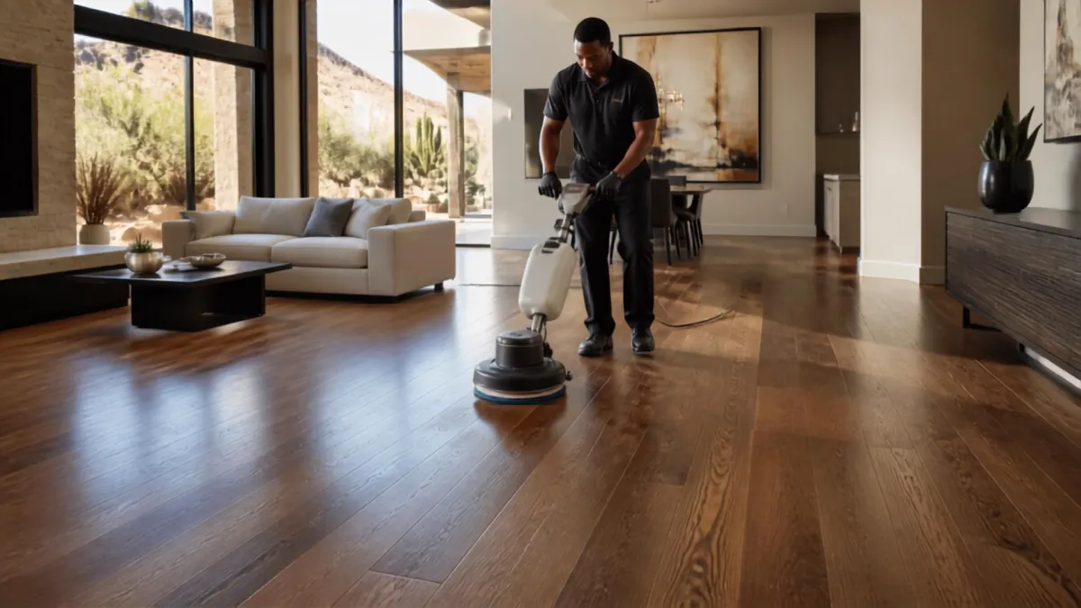 Restore Dull Hardwood Floors with Professional Cleaning