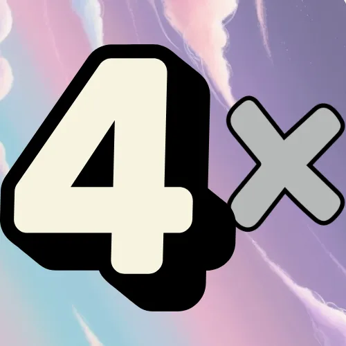 Tips for the 4x tables
