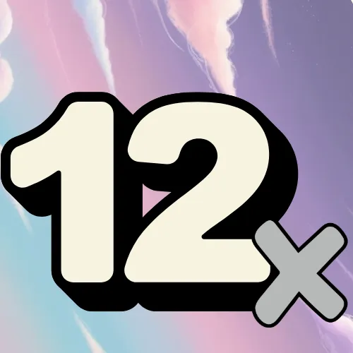 Tricks to learn the 12 x tables
