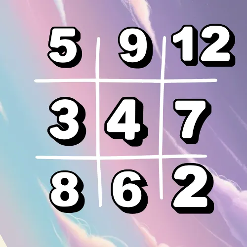 A simple times tables (noughts and crosses) game