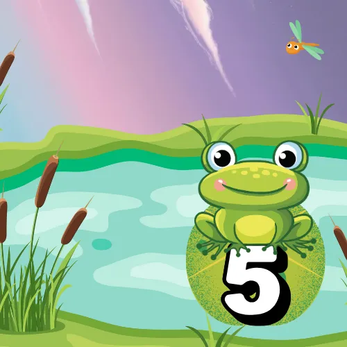 The times tables lily pad game