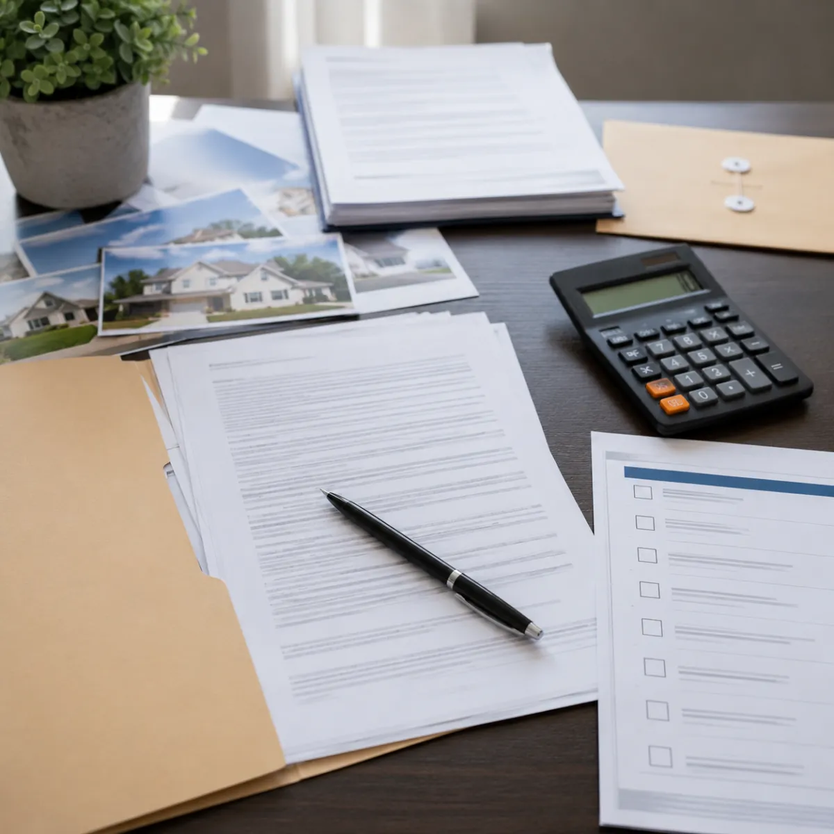 Document checklist illustration for foreclosure bailout loans