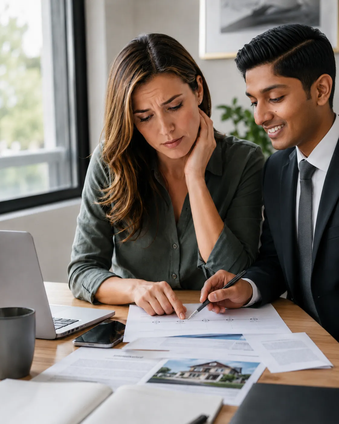 Borrower dealing with a delayed sale or refinance on a property