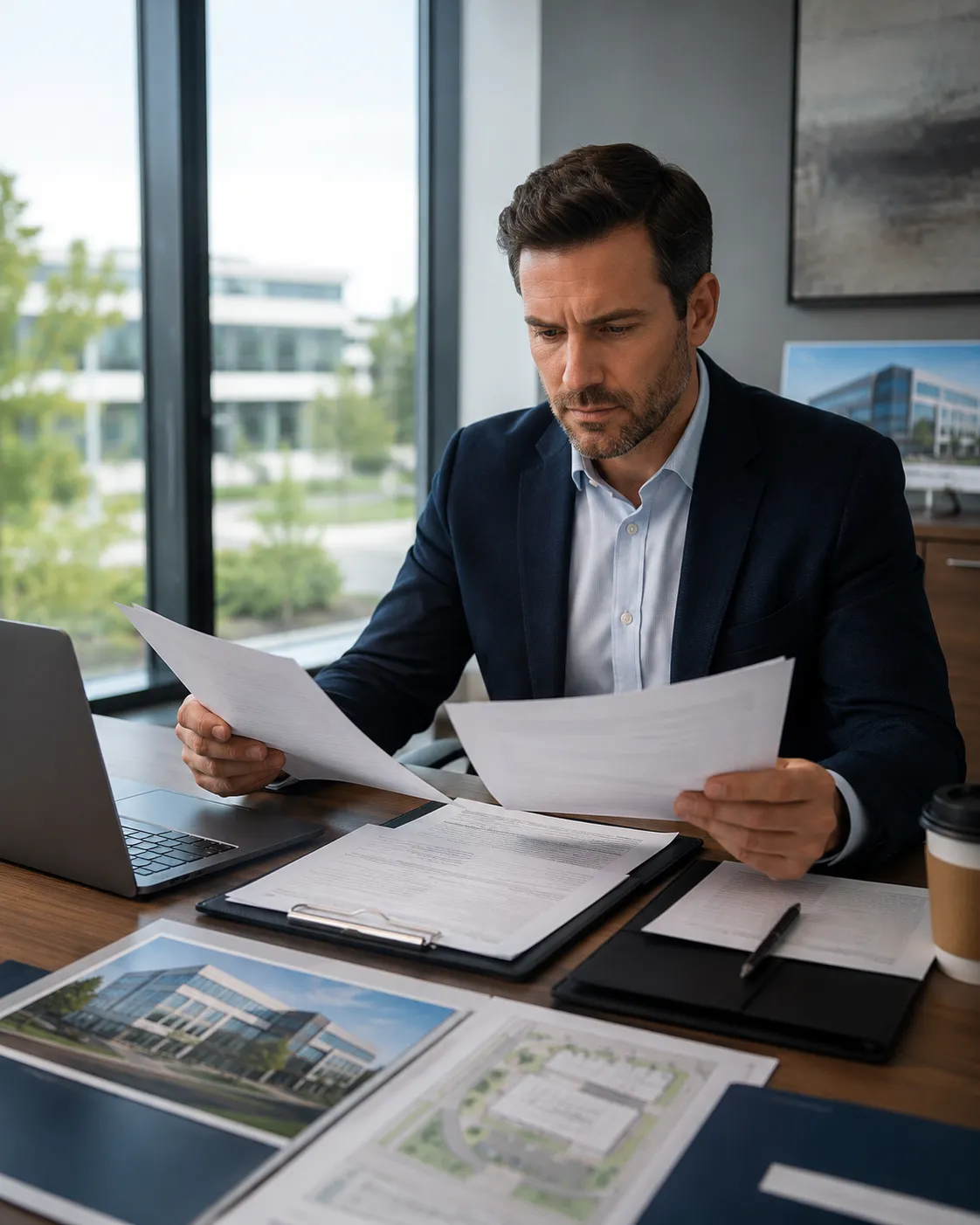 Commercial refinance or payoff pressure under review