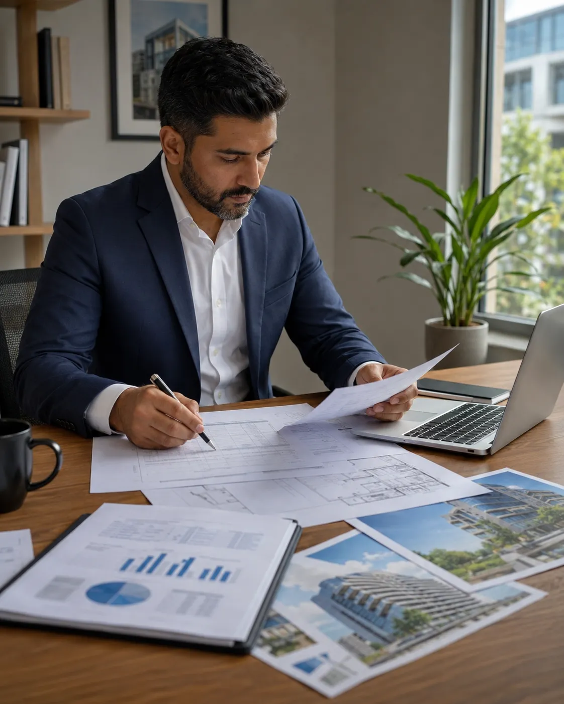 Reviewing a commercial real estate financing scenario