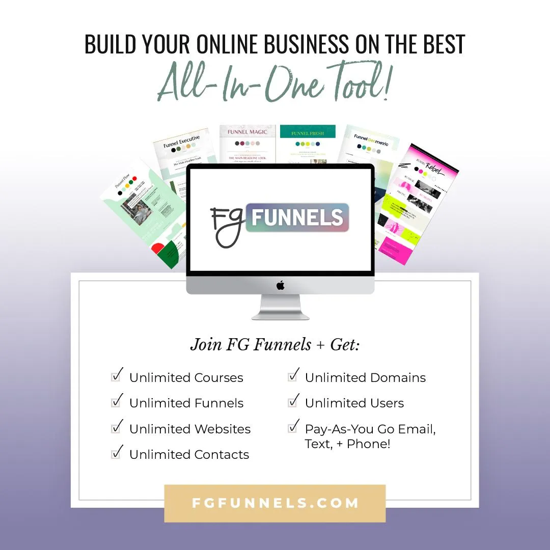 FG funnels all-in-one business tool