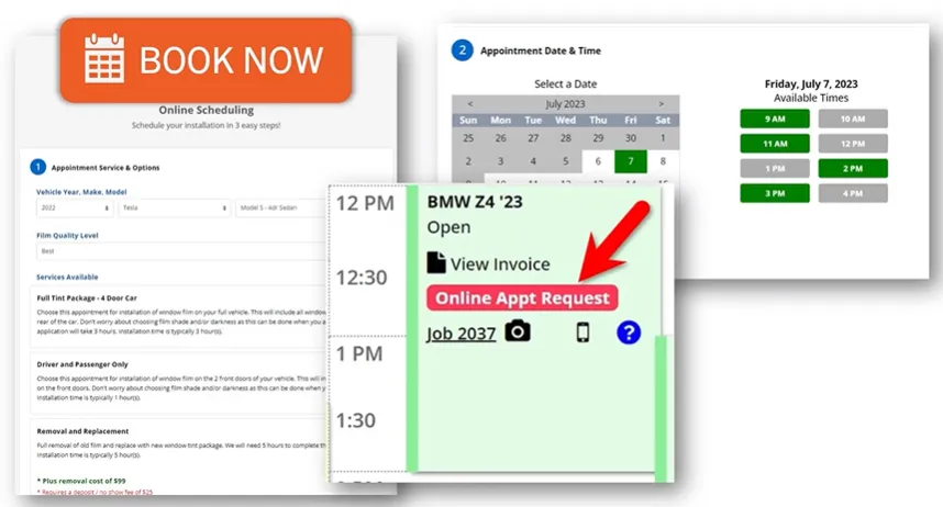 24/7 Online Booking
